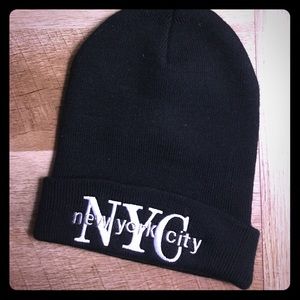 NYC Black Beanie